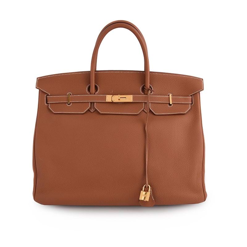 Hermès, Birkin 40, a tan togo leather handbag circa 2015