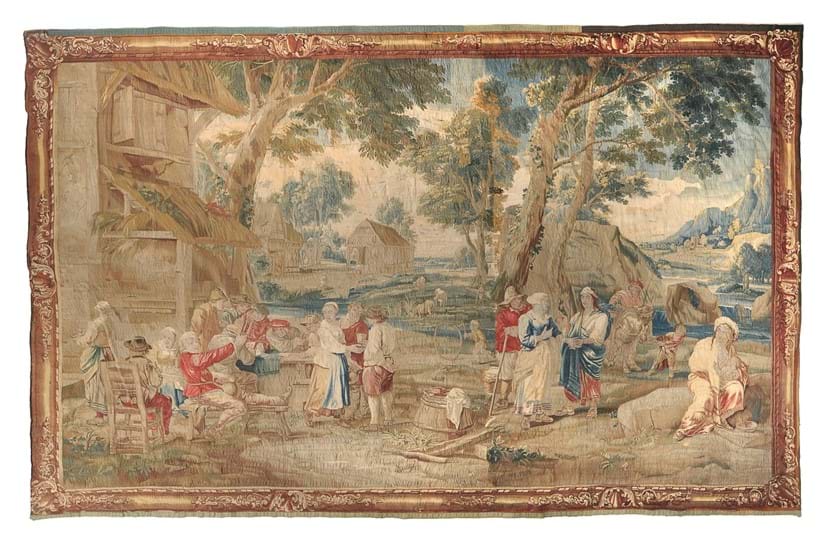 Inline Image - Lot 199, a fine Franco-Flemish tapestry, 18th century; est. £4,000-6,000 (+fees)