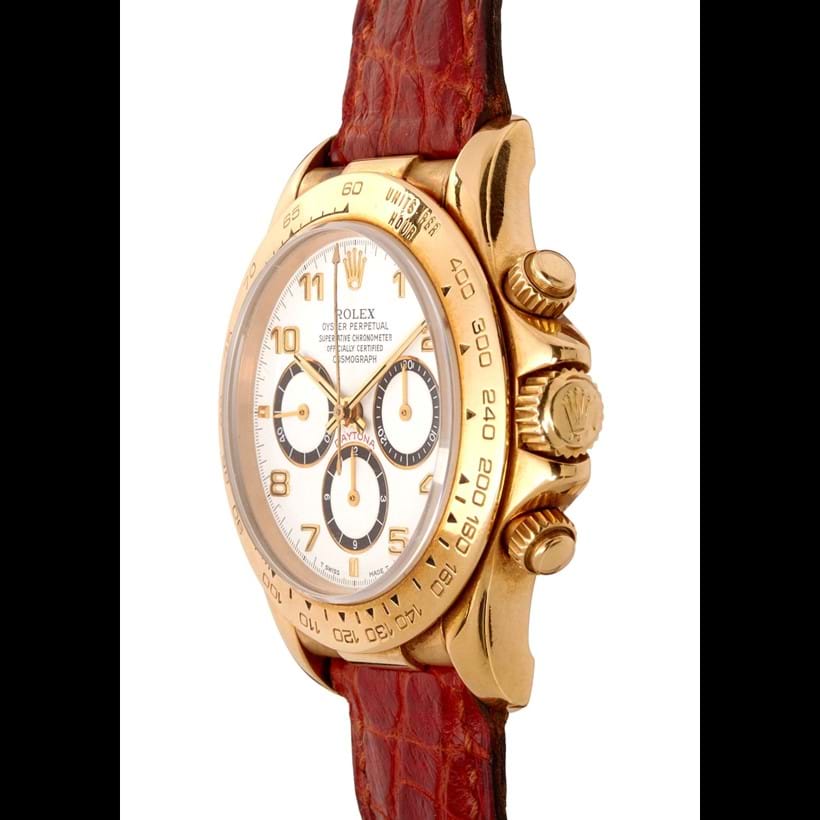 Inline Image - Lot 259, Rolex, Oyster Perpetual Cosmograph Daytona, ref. 16518, an 18 carat gold wrist watch; est. £7,000-9,000 (+fees)