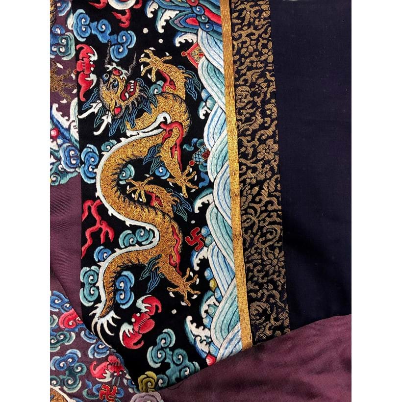 Inline Image - Detail: Imperial Consorts sleeve 
Lot 452 Imperial robe for sale at Dreweatts on 23 May 2019 | Courtesy of Linda Wrigglesworth Private Collection, London