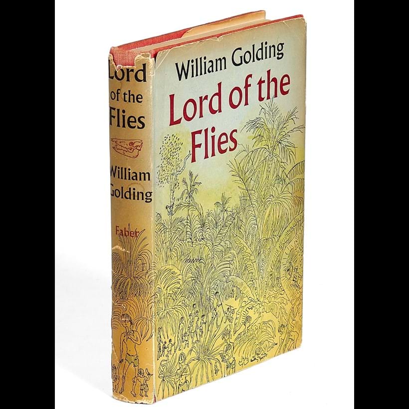 Inline Image - William Golding, Lord of the Flies | first edition, dedication copy signed by the author | London, Faber and Faber Ltd, 1954 | est. £3,000-4,000, sold for £11,250