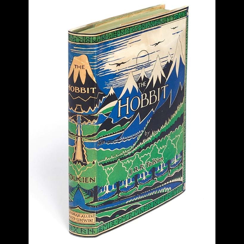 Inline Image - J.R.R. Tolkien, The Hobbit, or, There and Back Again | first edition, first impression | London, George Allen & Unwin, 1937 | est. £25,000-35,000, sold for £37,500