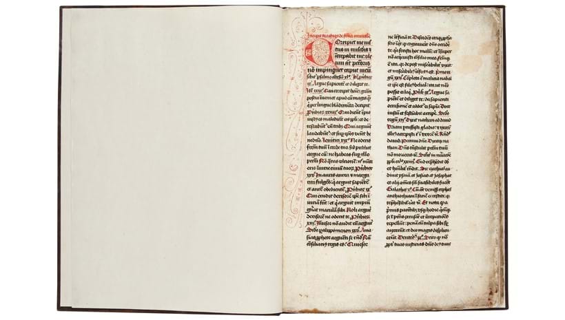 Inline Image - Lot 60: Ɵ Werner Rolevinck, De fraterna correctione and Tractatulus de forma visitationum, in Latin, large manuscript on paper [Germany (most probably Cologne, perhaps the Charterhouse there), most probably late 1460s or early 1470s] | Est. £7,000-9,000 (+fees)