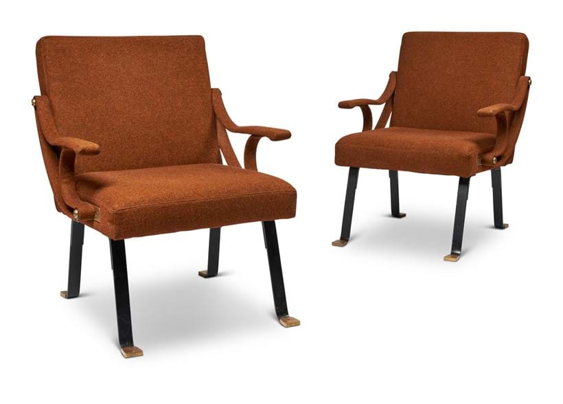 Inline Image - Lot 490: A PAIR OF RECLINING LOUNGE CHAIRS, LATE 20TH CENTURY | Est. £500-800 (+fees) | Sold for £9,375