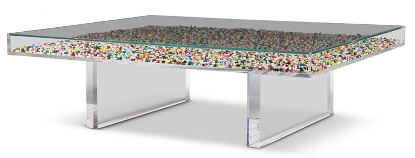 Inline Image - Lot 379:  A HAPPY PILL TABLE BY DIO DAVIES, CIRCA 2015 | Est. £1,500-2,500 (+fees) | Sold for £8,750