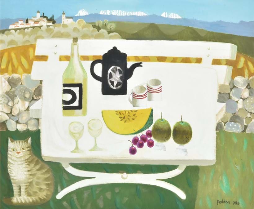 Inline Image - Mary Fedden (British 1915-2012), ‘In the Luberon’, Oil on canvas | Est. £20,000-30,000 (+fees)