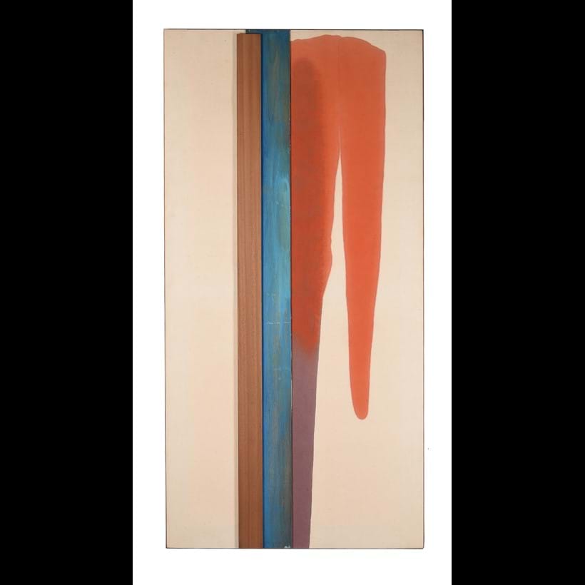 Inline Image - Lot 9: λ Bruce Tippett (British 1933-2017), 'Item 17, 1963', Acrylic and wood on canvas | Est. £2,000-3,000 (+ fees)