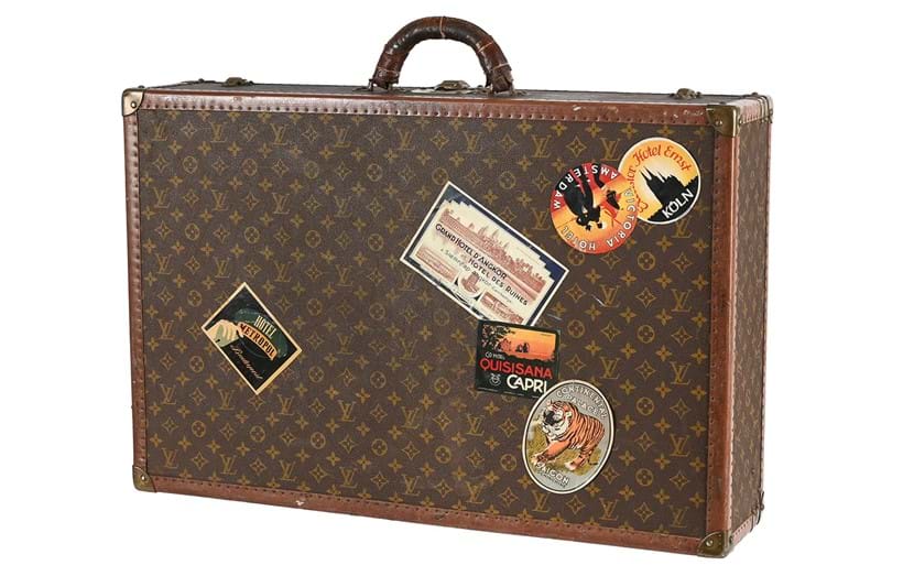 Inline Image - Lot 62: A Louis Vuitton suitcase | Est. £500-700 (+ fees)