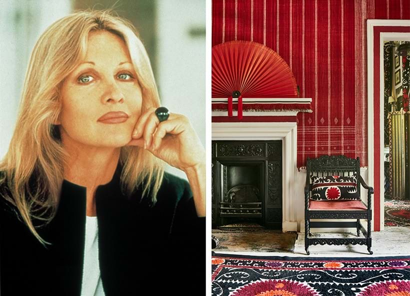 Inline Image - L: Anouska Hempel | R: The Red Room - Photograph © Inigo