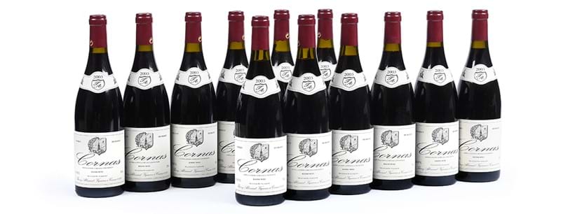 Inline Image - Lots 370-374: 2003 Cornas Thierry Allemand, 12 x75cl | Estimates from £3,000-4,000 (+ fees)