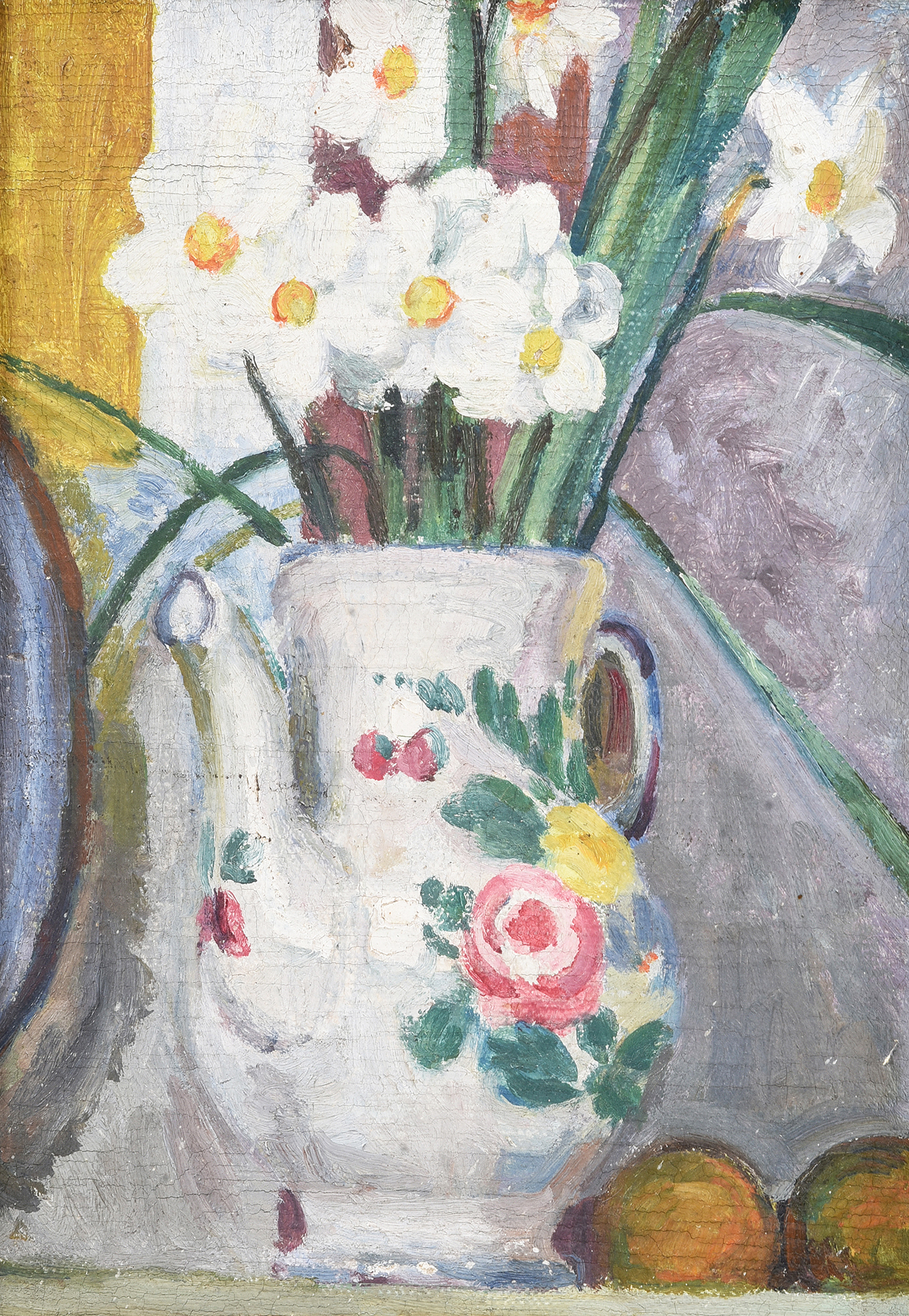 Inline Image - Lot 306: λ Vanessa Bell (British 1879-1961), 'Still life of Narcissi, Charleston', Oil on canvas | £10,000-15,000 (+ fees)