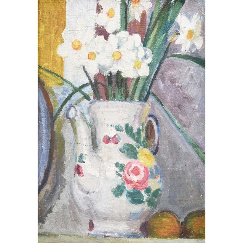 Inline Image - Lot 306: λ Vanessa Bell (British 1879-1961), 'Still life of Narcissi, Charleston', Oil on canvas | £10,000-15,000 (+ fees)