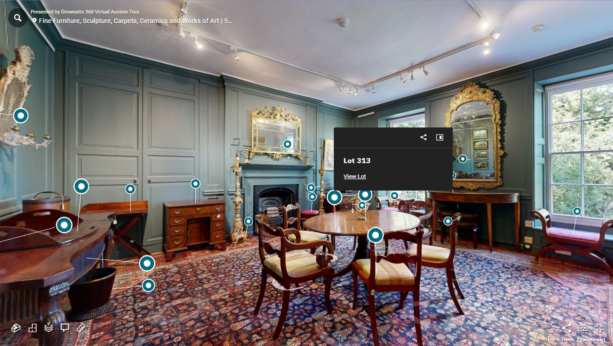 Dreweatts 360 Virtual Auction Tour