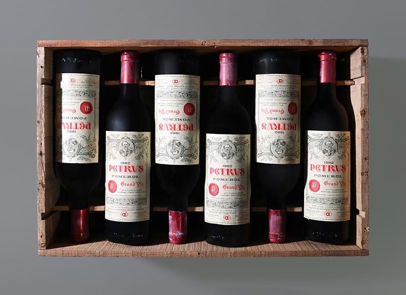 Inline Image - Lot 66: 1982 Chateau Petrus, Pomerol, OWC, 12x75cl | Est. £26,000-32,000 (+ fees)