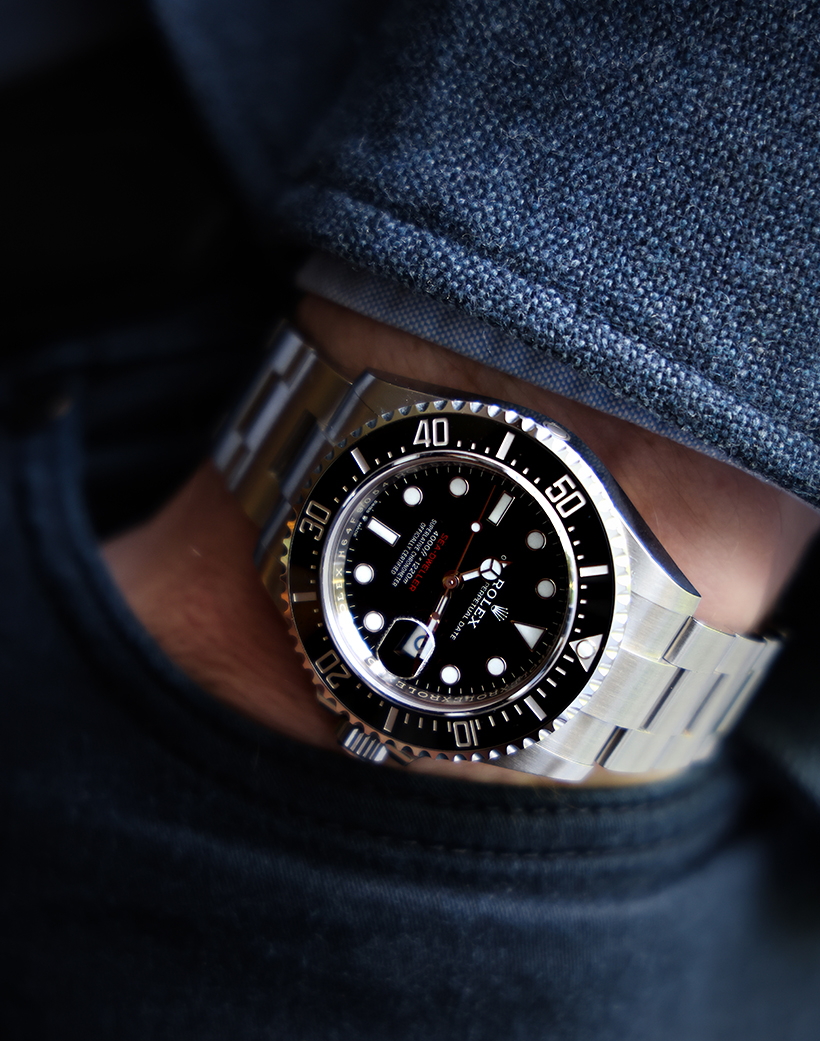 Inline Image - Rolex, Oyster Perpetual Sea-Dweller, stainless steel bracelet watch | Est. £8,000-12,000 (+ fees)