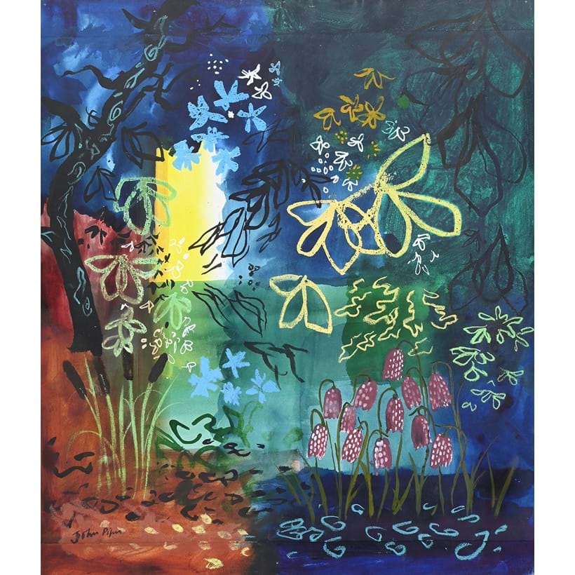 Inline Image - Lot 21: λ John Piper (British 1903-1992), 'Rural Reading', Watercolour, ink and gouache | Est. £6,000-8,000 (+ fees)