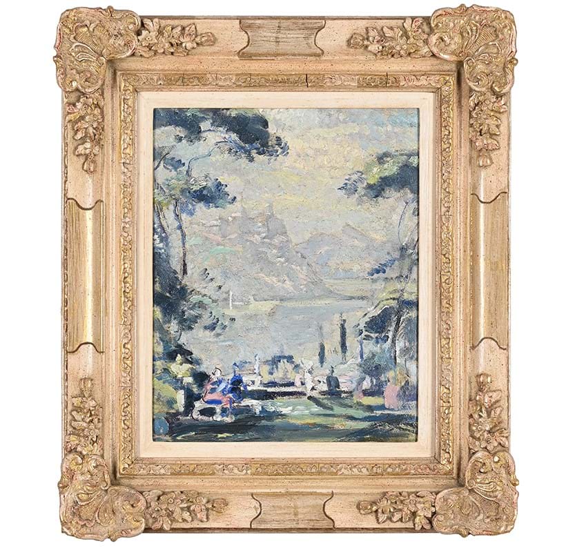 Inline Image - Lot 3: Joseph Alfred Terry, ‘Fête galante’, Oil on board | Est. £200-400 (+ fees)