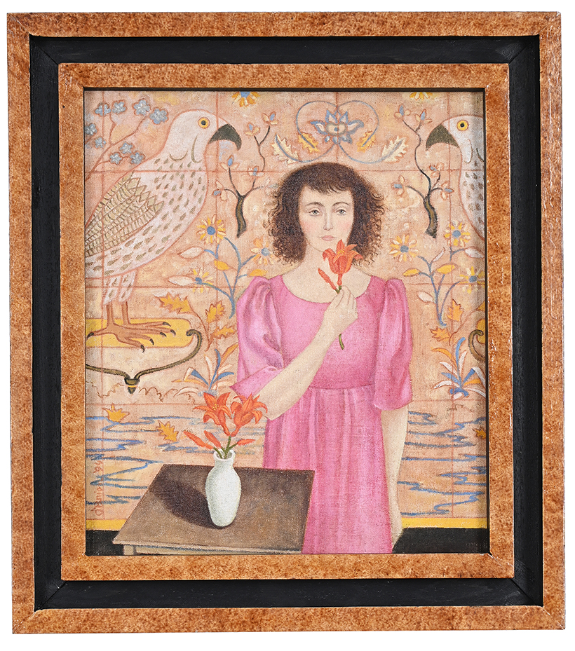 Inline Image - λ Lot 95: Patricia O'Brien, ‘Birds of Prey’, Oil on canvas | Est. £400-600 (+ fees)