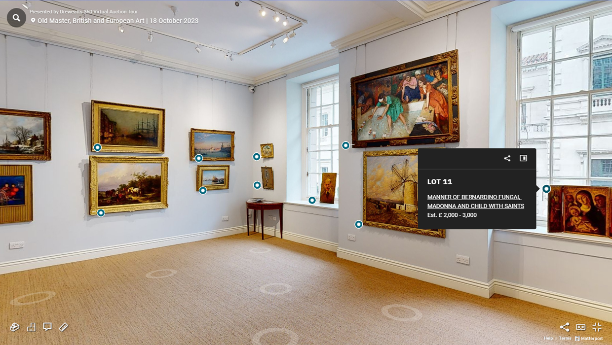 Dreweatts 360 Virtual Auction Tour