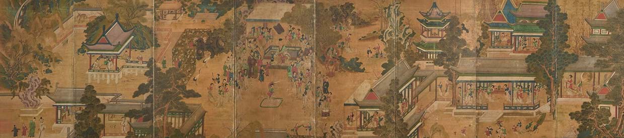 Rare Korean silk screen painting by one of the greatest Korean royal court painters | Chinese Ceramics and Works of Art | 8 November 2023