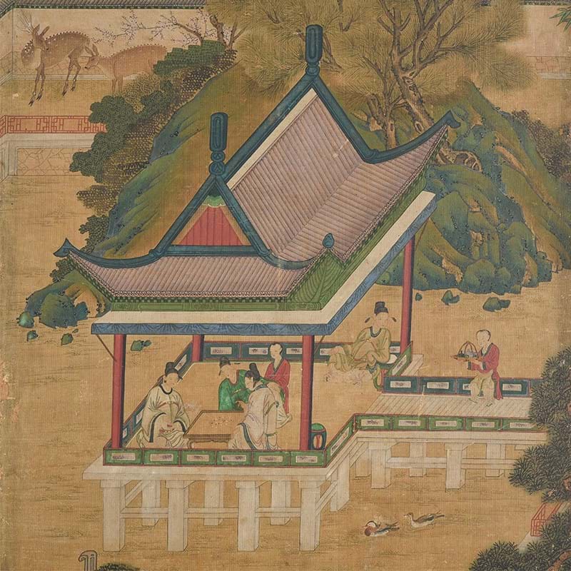 Rare Korean silk screen painting by one of the greatest Korean royal court painters | Chinese Ceramics and Works of Art | 8 November 2023