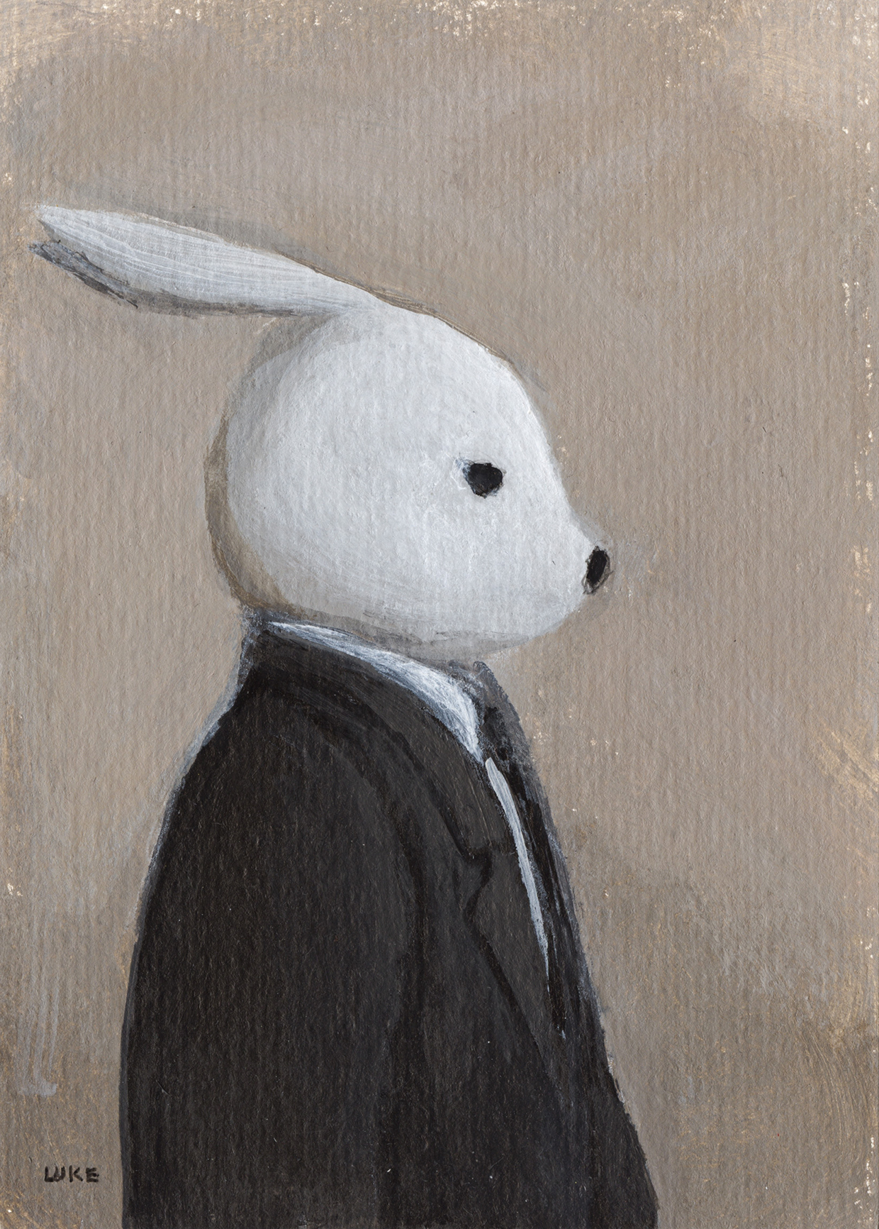 Inline Image - Lot 593: Luke Chueh, 'Untitled (1)', Acrylic on paper | Bidding starts at £50