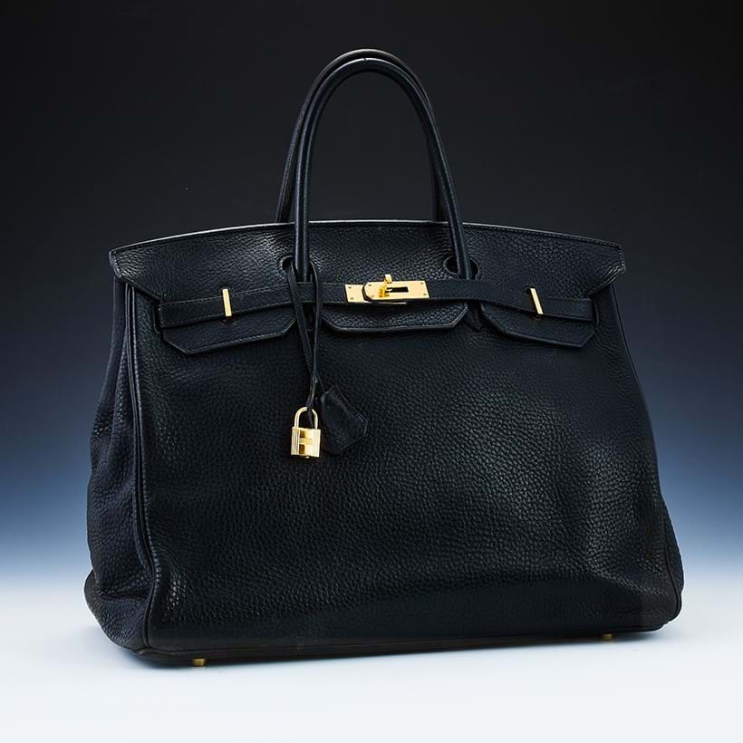 Inline Image - Lot 270: Hermès, Birkin 40, a black clemence leather handbag, circa 2008 | Est. £7,000-10,000 (+ fees)