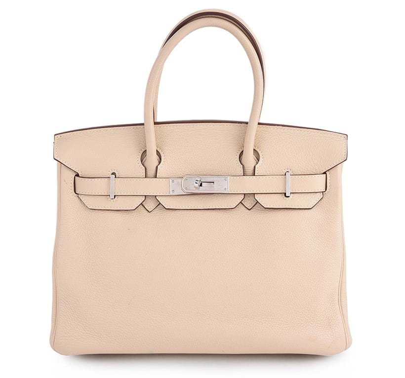 Inline Image - Lot 269: Hermès, Birkin 30, a cream togo leather handbag, circa 2008 | Est. £3,000-5,000 (+ fees)