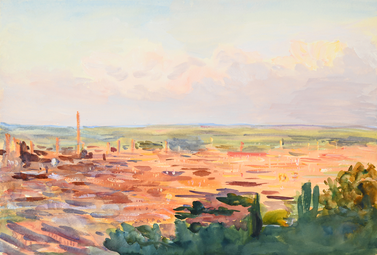 Lot 37 Emily Sargent, Overlooking Granada
