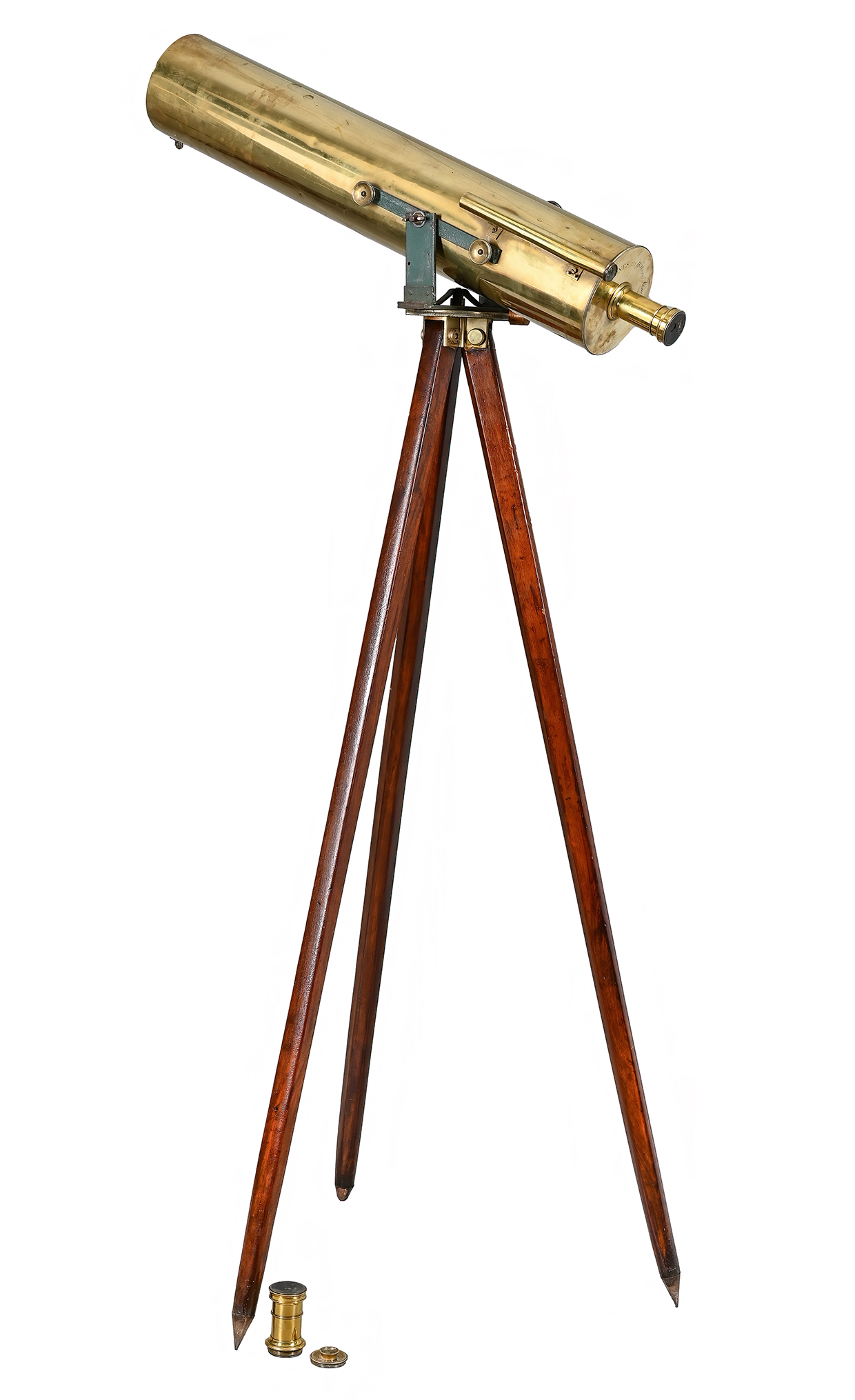 Inline Image - Lot 5: A rare George III brass 6 inch Gregorian reflecting telescope, W. and S. Jones, London, circa 1795 | Est. £1,500-2,000 (+ fees)