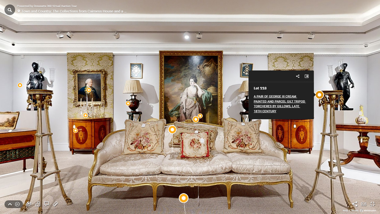 Dreweatts 360 Virtual Auction Tour