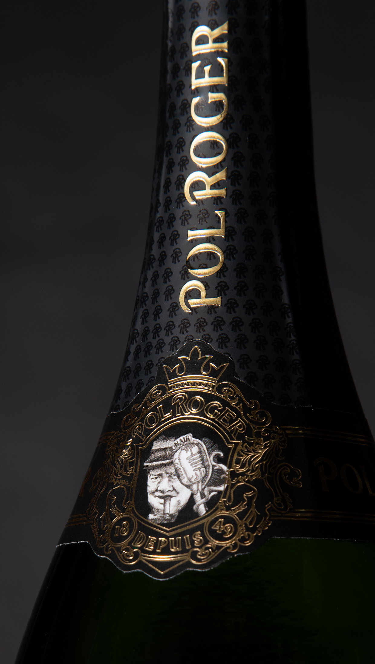 Inline Image - Lot 45: 2006 Pol Roger Brut Reserve, Sir Winston Churchill Commemorative Label, Presented in original gift box, 1x150cl | Est. £150-220 (+ fees)