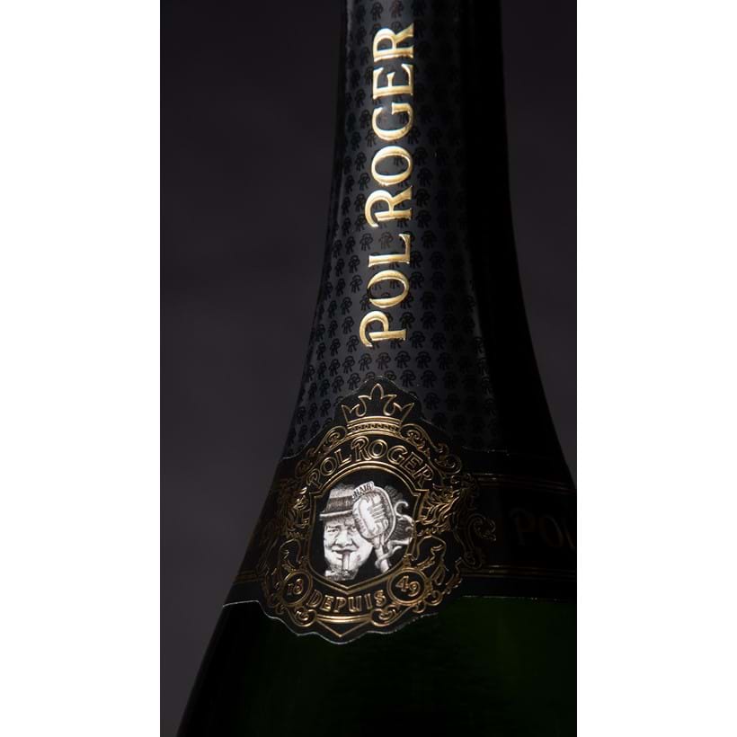 Inline Image - Lot 45: 2006 Pol Roger Brut Reserve, Sir Winston Churchill Commemorative Label, Presented in original gift box, 1x150cl | Est. £150-220 (+ fees)