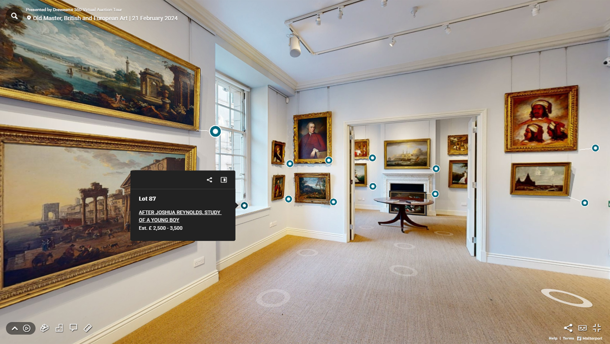 Dreweatts 360 Virtual Auction Tour