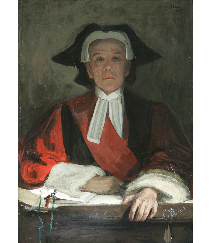 Inline Image - Fig 1: John Lavery, The Black Cap, Mr Justice Darling, 1905, The Inner Temple, London