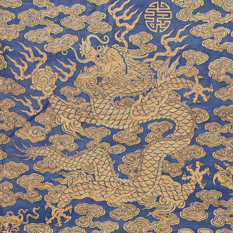 Rare Imperial dragon robe emerges after a century | Chinese Ceramics and Works of Art | 21 & 22 May 2024
