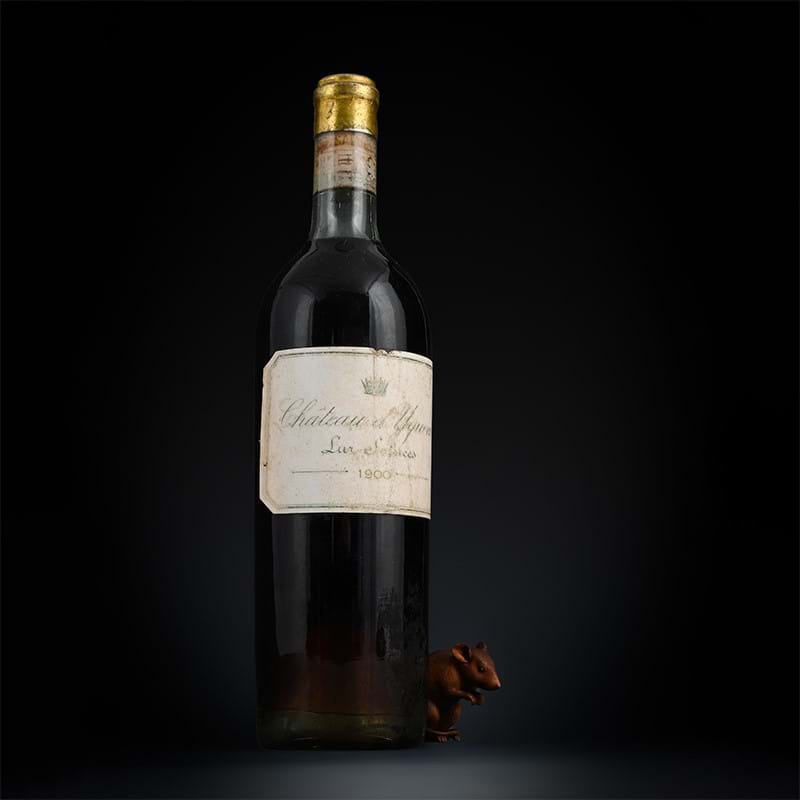 1900 Chateau d'Yquem Premier Cru Superieur, Sauternes, 1 bottle