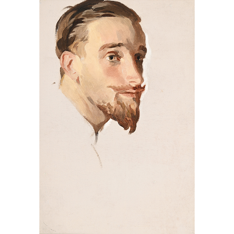 A study of Gerland Heard by British artist Glyn Philpot (1889-1971)