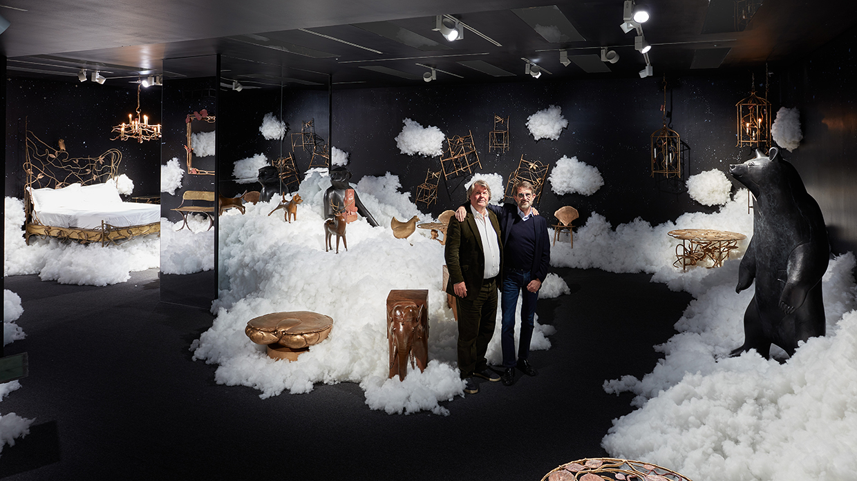 MdG with Ben Brown Les Lalannes 2022 © Ben Brown Fine Arts, Photography by Tom Carter.jpg