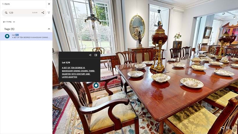 Inline Image - The Search Function: click the magnifying glass icon in the top left corner to search for and locate items easily.