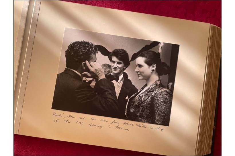 Inline Image - Count Manfredi della Gherardesca at the FAE New York opening | © Manfredi della Gherardesca Family Archive