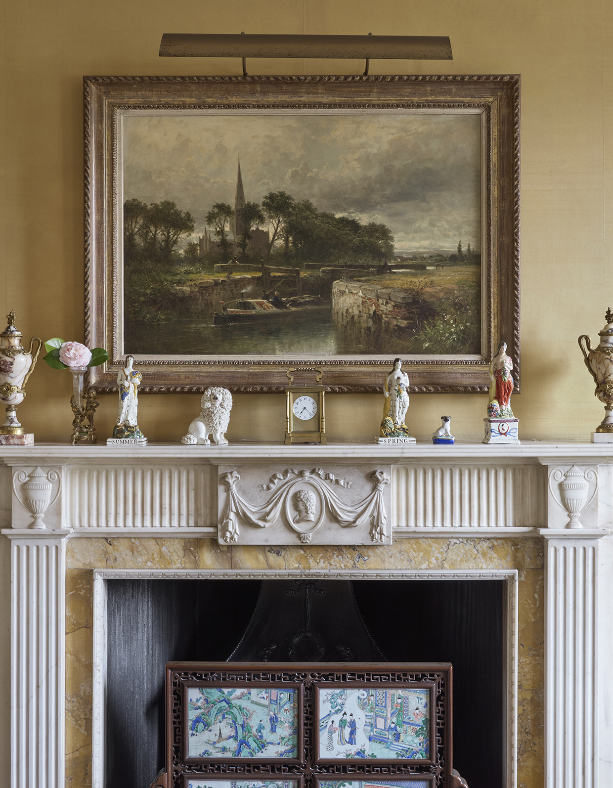 Inline Image - Lot 50: Benjamin Williams Leader (British 1831-1923), 'Stratford Lock', Oil on canvas | Est. £5,000-8,000 (+ fees)