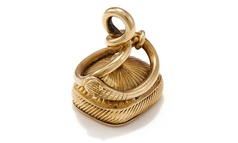 Inline Image - Lot 10: A 19th century fob seal | Est. £300-500 (+ fees)