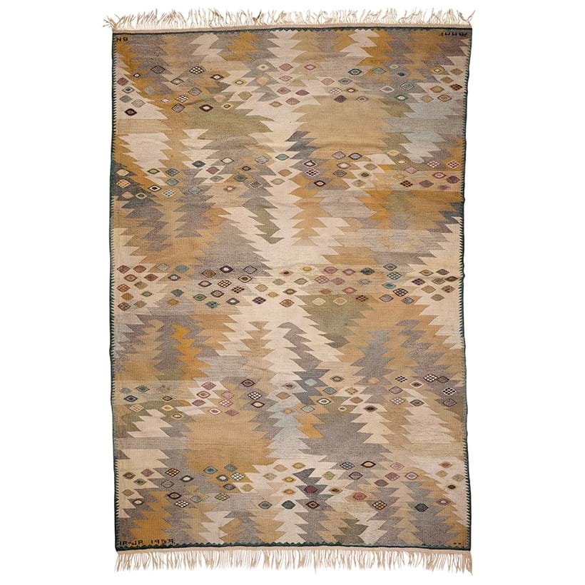 Inline Image - Barbro Nilsson Tånga, Ljus Rug, 1959 | Sold for £6,930