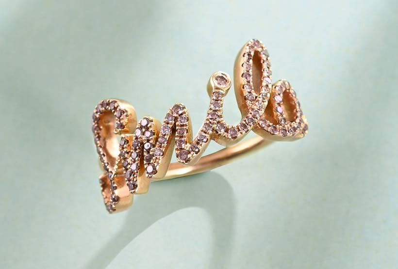 Inline Image - Lot 38: Rosa de la Cruz, 'Smile', a diamond and 18 carat gold dress ring, London 2016 | Est. £150-250