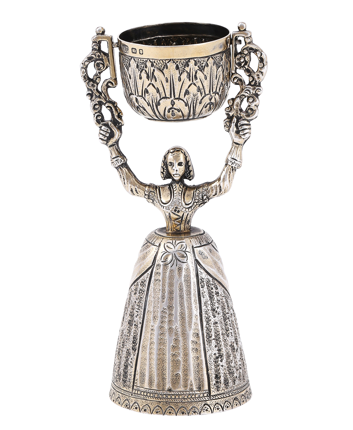 Inline Image - Lot 68: A silver gilt Wager Cup, Birch & Gaydon, London 1936 | Est. £150-250 (+ fees)