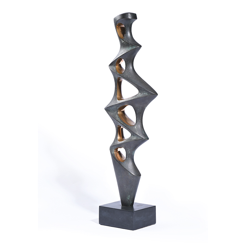 Denis Mitchell (British 1912-1993), ‘Carnvallow’ bronze signed with initials, dated