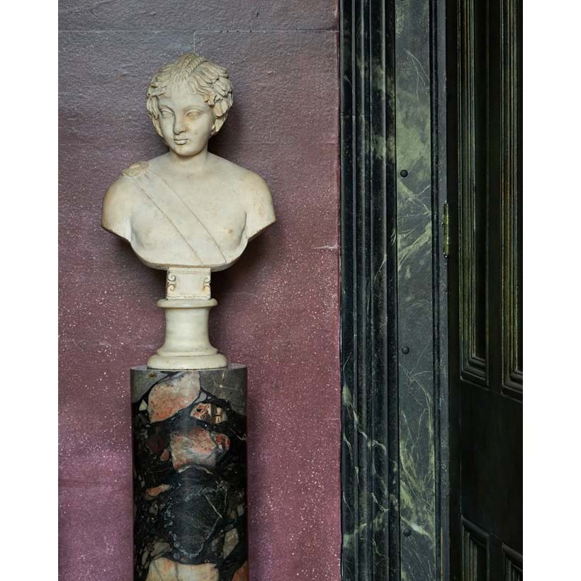 Inline Image - Lot 255: A rare Roman marble head of a boy as Eros, circa 1st/2nd century A.D., on a later bust | Est. £20,000-30,000 (+ fees)