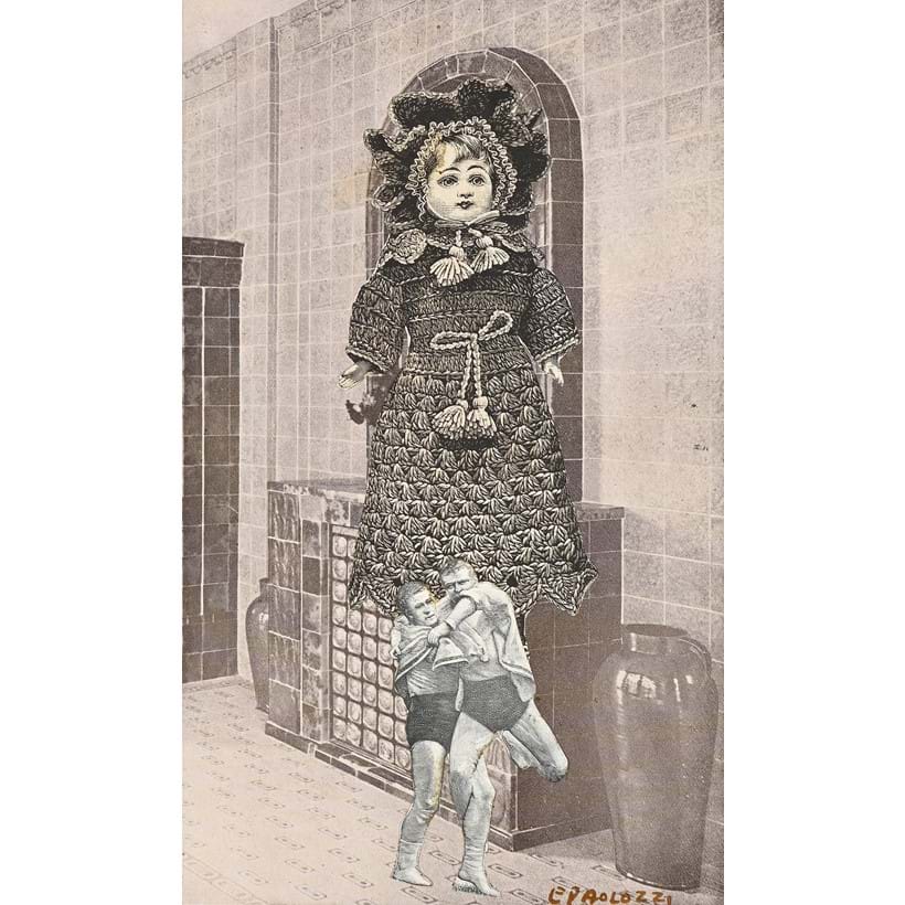 Inline Image - Lot 109: λ Sir Eduardo Paolozzi (British 1924-2005), 'Spirit of the Motherland', Collage | Est. £3,000-5,000 (+ fees)