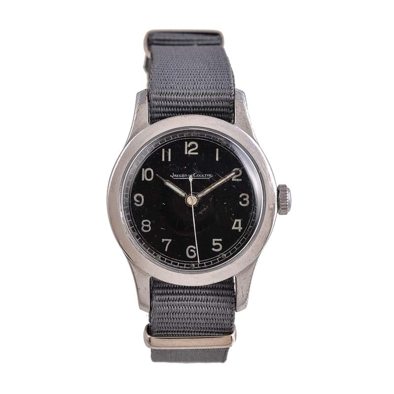 Jaeger-LeCoultre, 68/159, base metal military wrist watch, no. A24759, circa 1940s